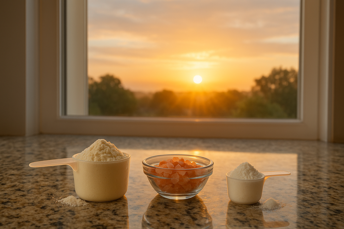 A Morning Routine That Fuels Clean Energy: Why TMG, Volcanic Salt, and Whey Protein Make a Powerful Start
