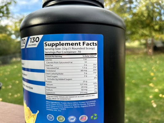 Whey Protein 70 Servings: The Perfect Balance of Quality and Quantity
