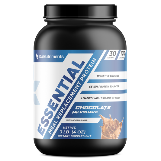 2.9lb Essential Meal Replacement Protein Chocolate Milkshake w/0% Added Sugar