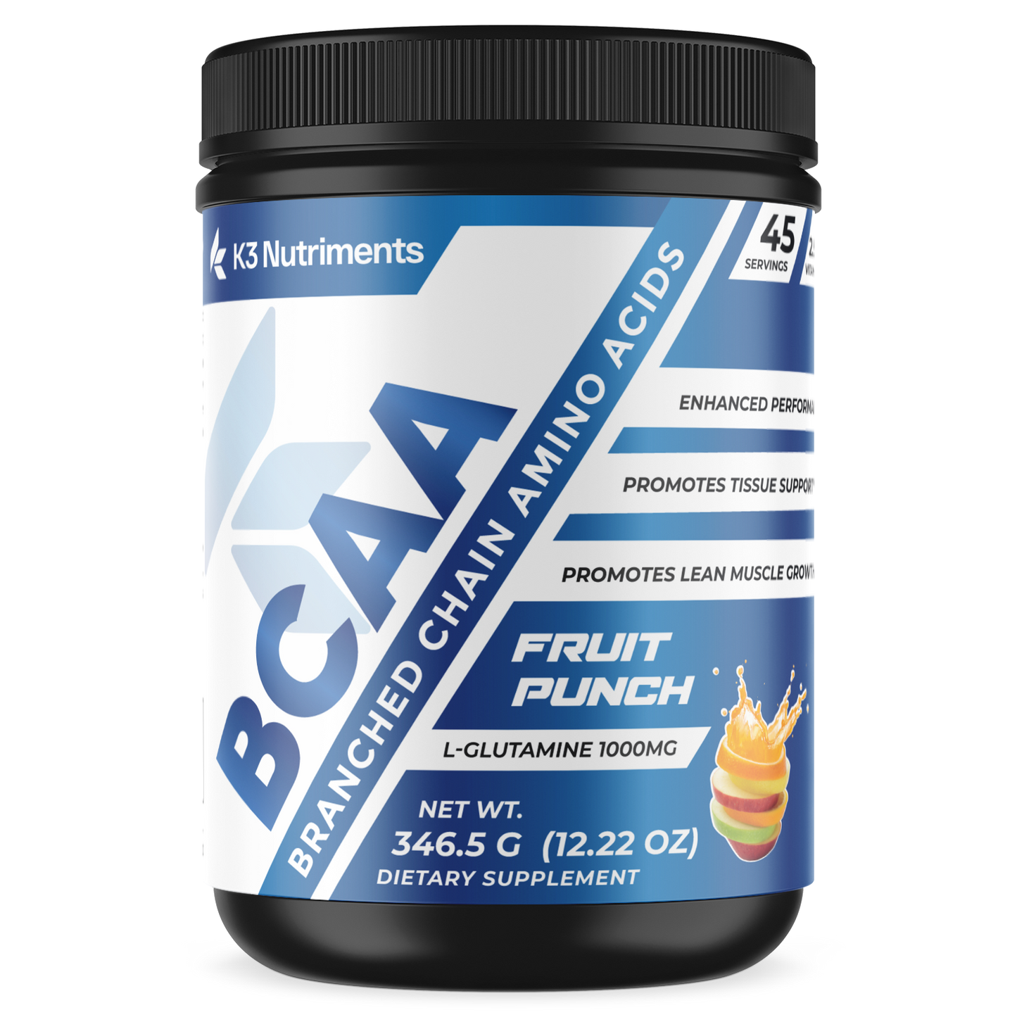 BCAA (Fruit Punch)(45 day supply)
