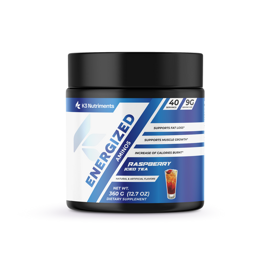 Energized Aminos (Raspberry Iced Tea)(40 day supply)
