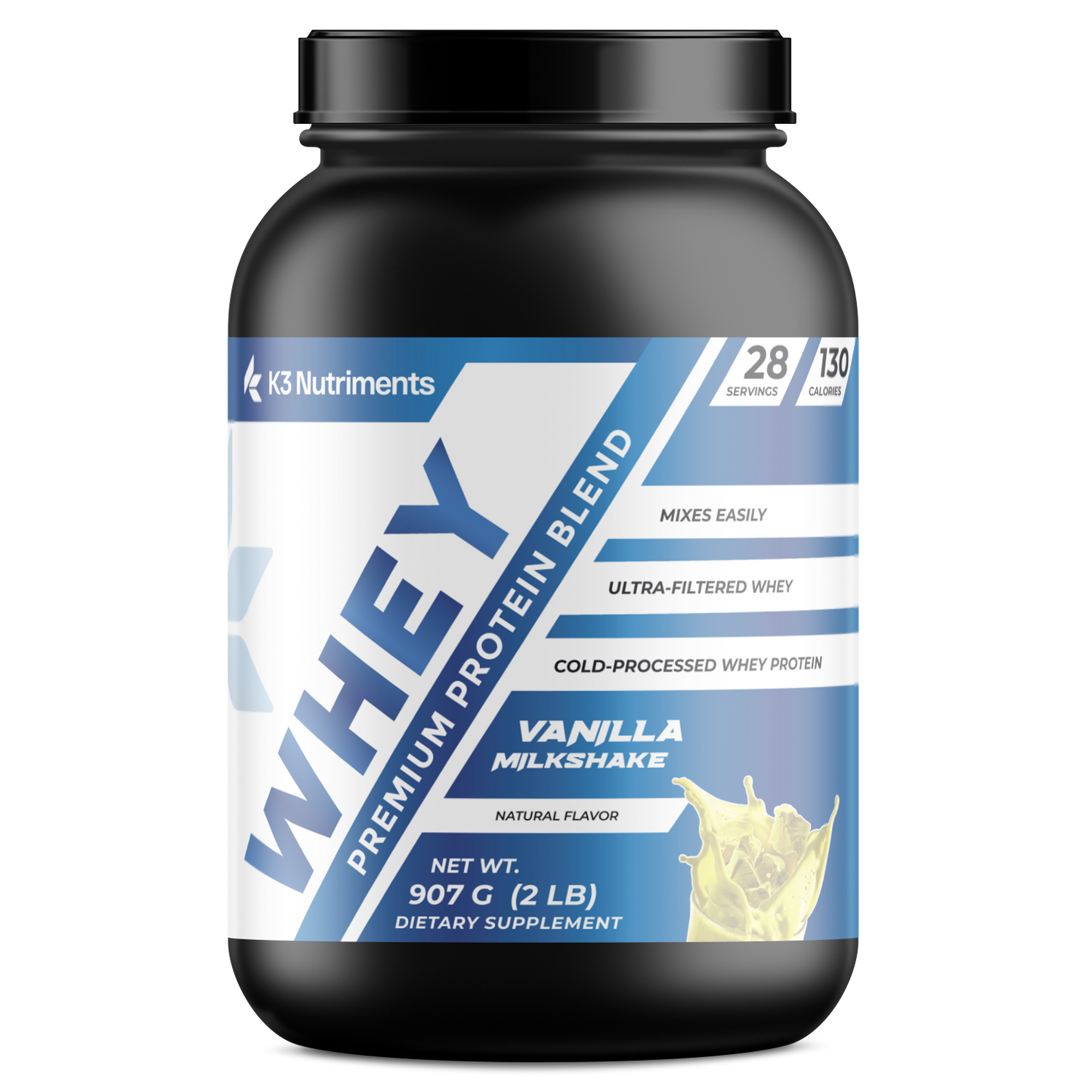 Whey (Vanilla Milkshake)