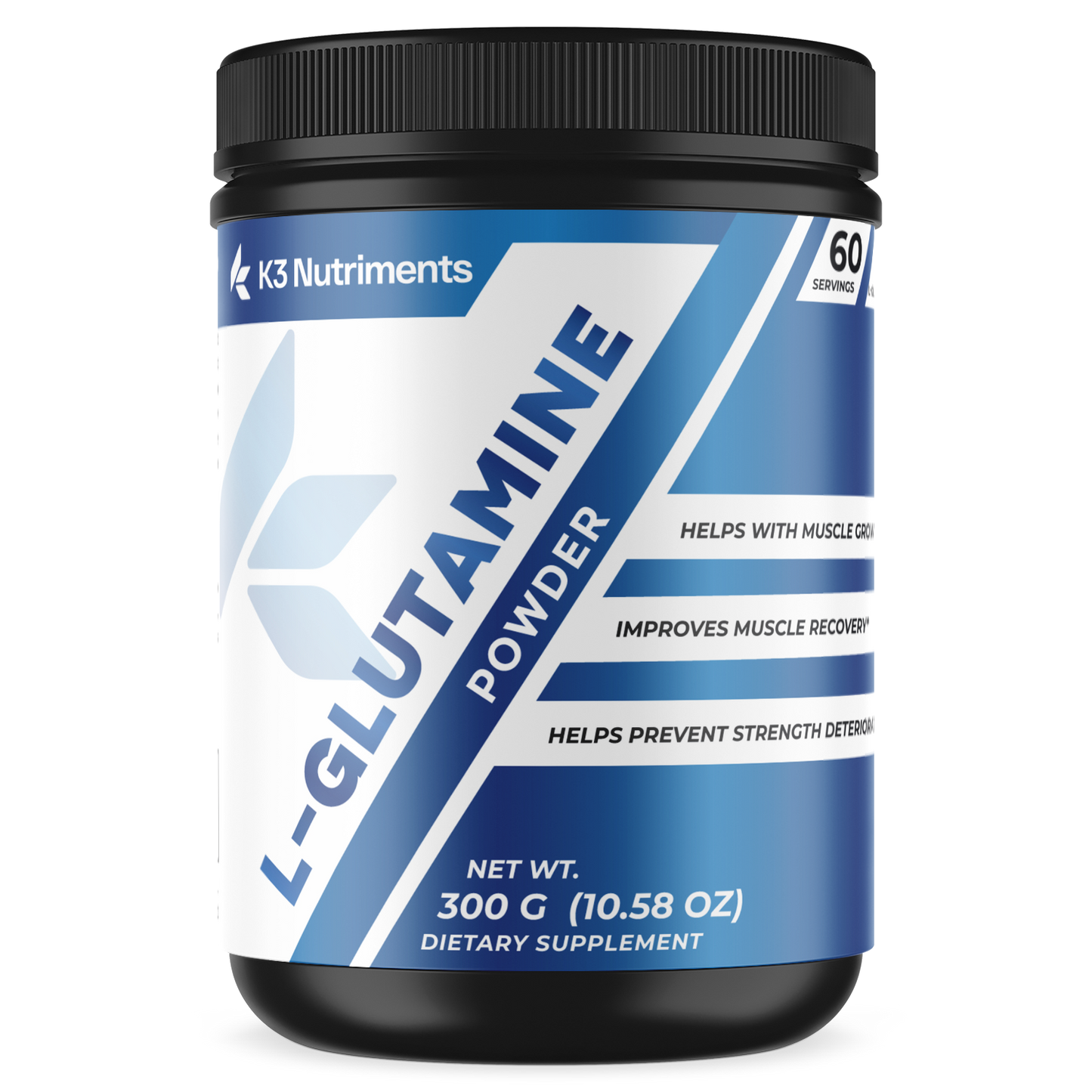 L-Glutamine (increases muscle growth) (60-day supply)