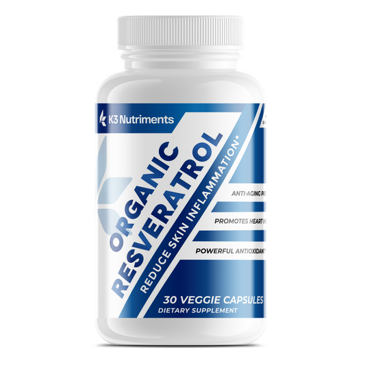 Organic Resveratrol (50% trans-resveratrol) (anti-aging)(AMPK activator)
