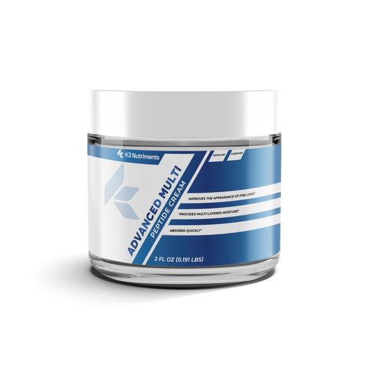 Advanced Multi Peptide Cream (Peptide Complex), USA Made, Clean & Vegan