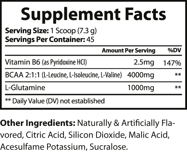 BCAA (Watermelon)(45 day supply)