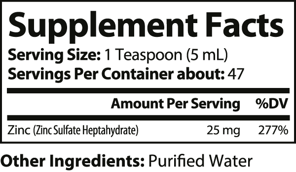 Liquid Zinc Ultra (47 servings)