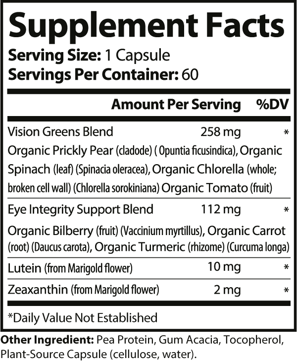 Vision & Eye Support Plus (60 day supply)
