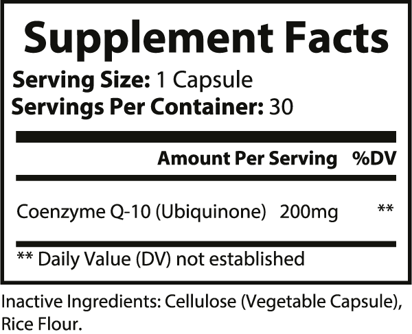 CoQ10 (Ubiquinone)(orange like it should be)