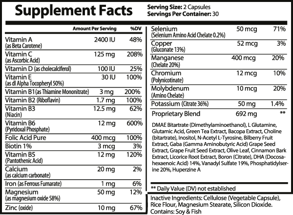 Neuro Plus Brain and Focus (100% reorder rate!)