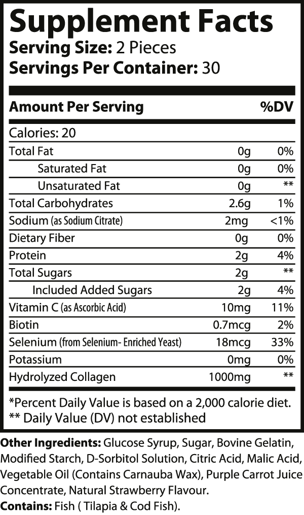 Collagen peptide Gummies
