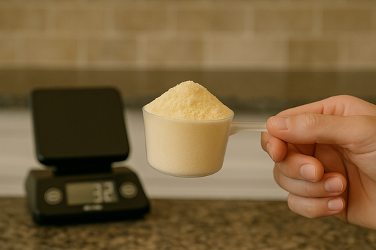 How to Measure the Right Whey Protein Serving Size for Your Body and Goals