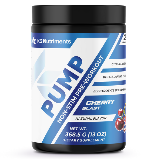 Pump Non - Stim Pre - Workout Cherry Blast 312g w/ Natural Flavor