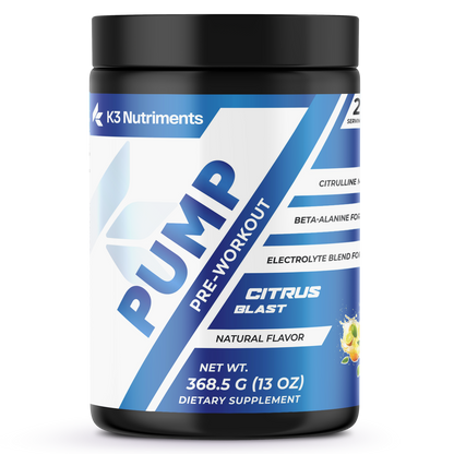 Pump Pre - Workout Citrus Blast w/ Natural Flavor