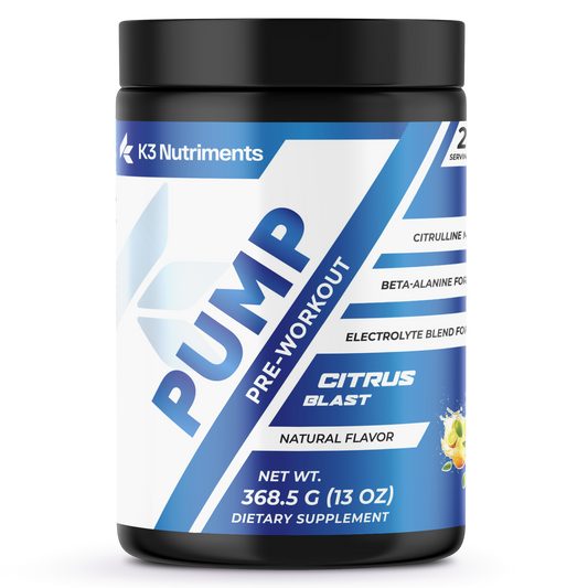 Pump Pre - Workout Citrus Blast w/ Natural Flavor