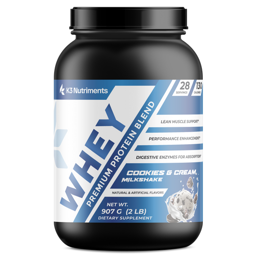 Whey Cookies and Cream Protein