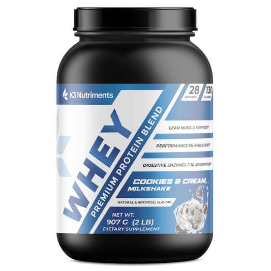 Whey Cookies and Cream