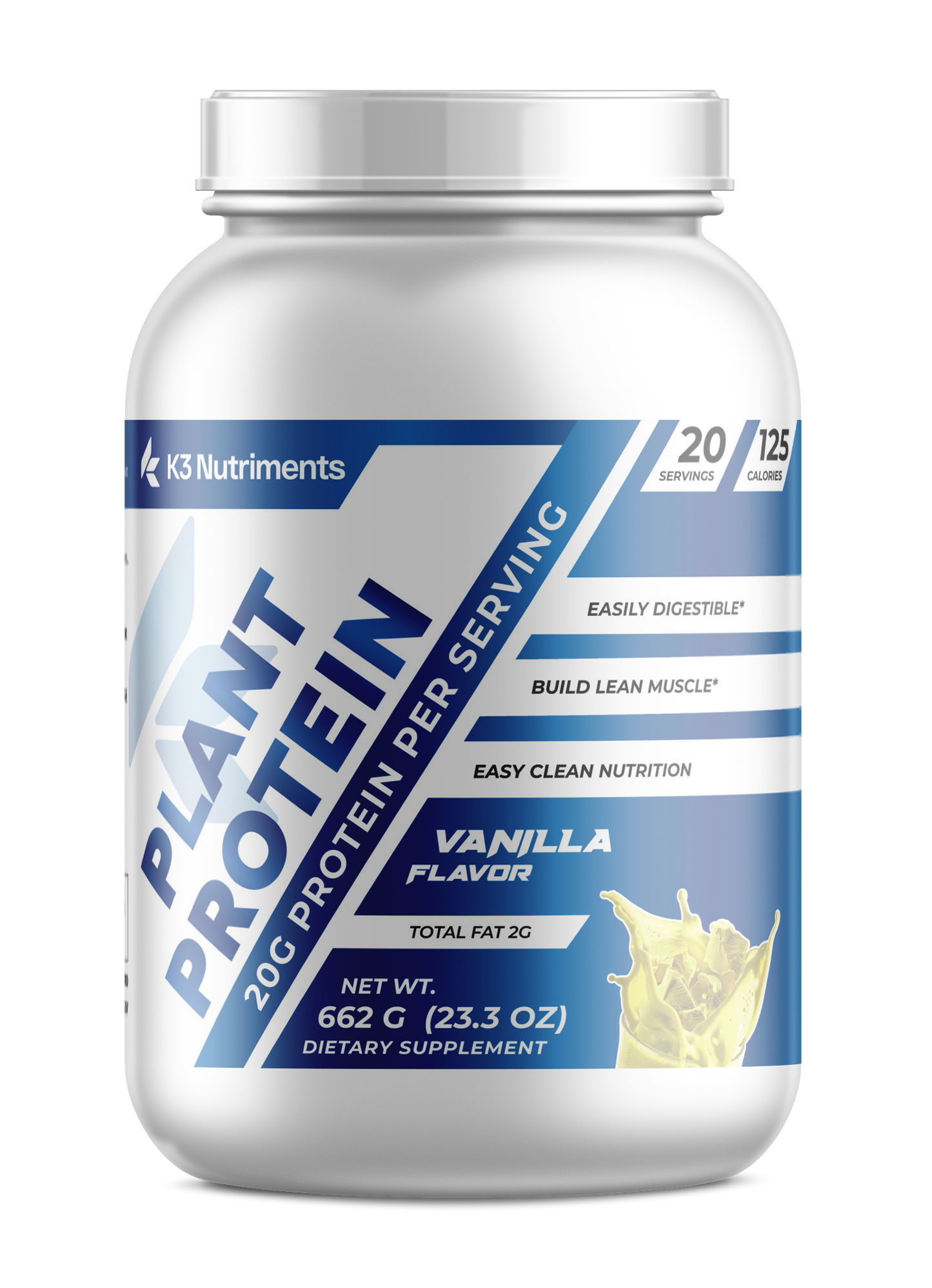 1.5lb Pure Vegan Protein Vanilla