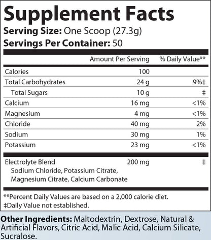 Recovery Carb + Electrolyte Summer Punch