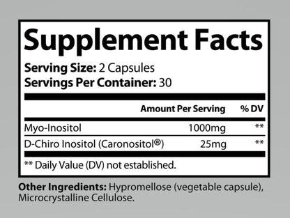 Myo & D-Chiro Inositol Plus (a must for women trying to get pregnant!)