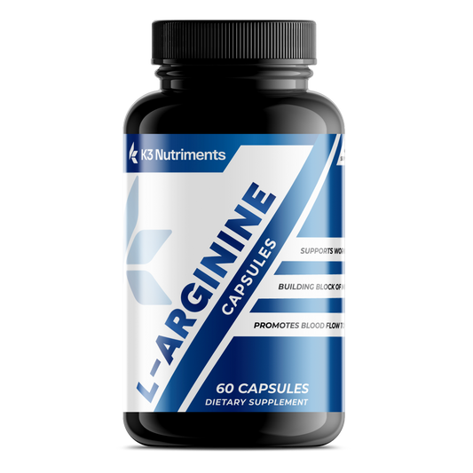 L-Arginine Capsules (Nitric Oxide Booster)