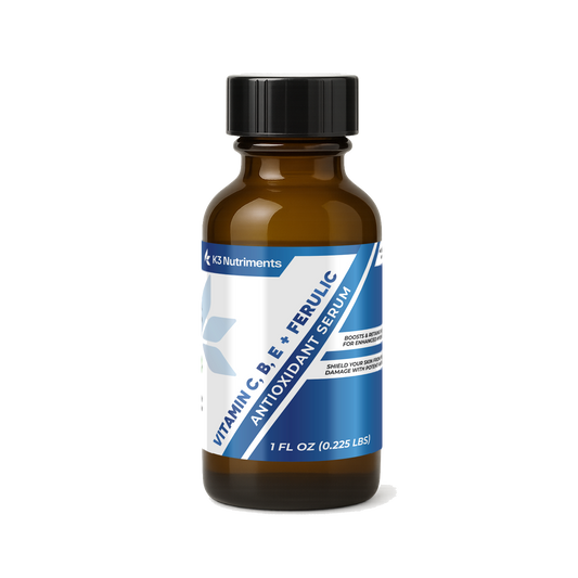 Vitamin C, B, E + Ferulic Antioxidant Serum, USA Made