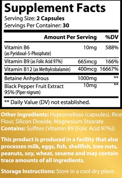 TMG+ (methyl donor, liver health, & anti-aging)