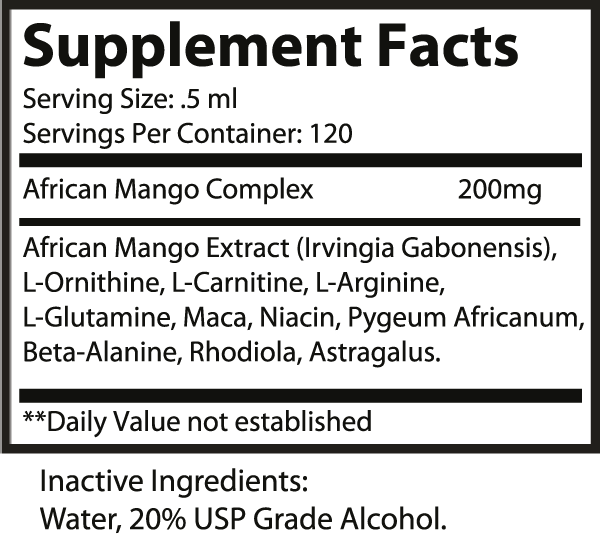 African Mango - Thermogenic